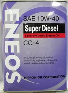 Моторное масло  Eneos Diesel CG-4, 4л